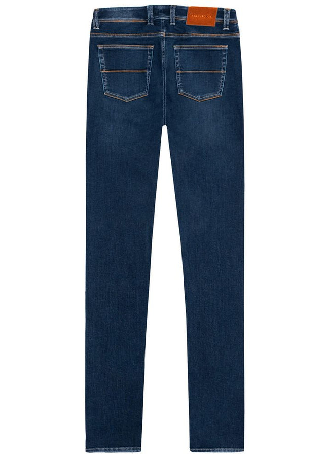 Tramarossa Blue Cotton Jeans & Pant