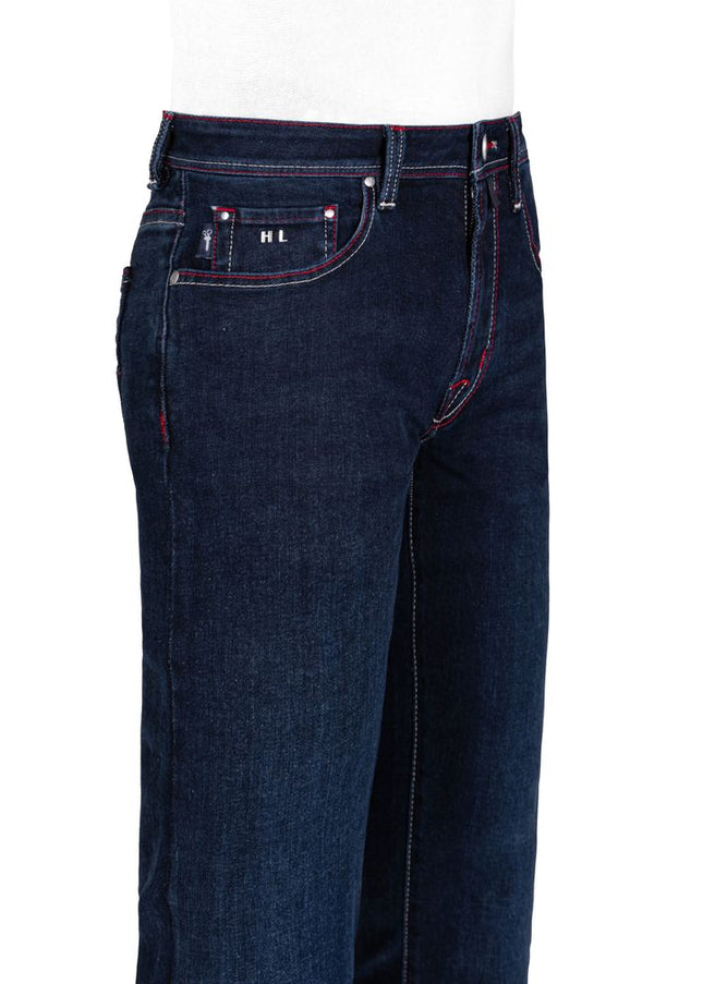 Tramarossa Blue Cotton Jeans & Pant