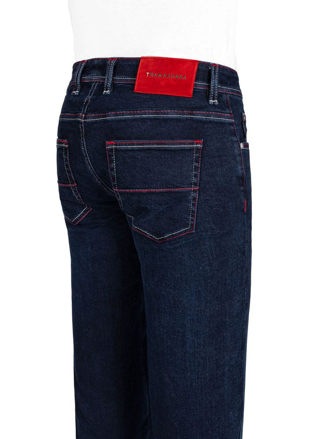 Tramarossa Blue Cotton Jeans & Pant