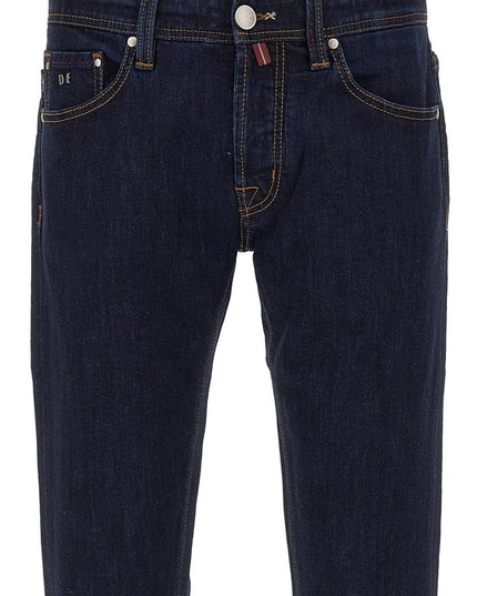 Tramarossa Blue Cotton Jeans & Pant