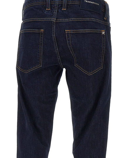 Tramarossa Blue Cotton Jeans & Pant