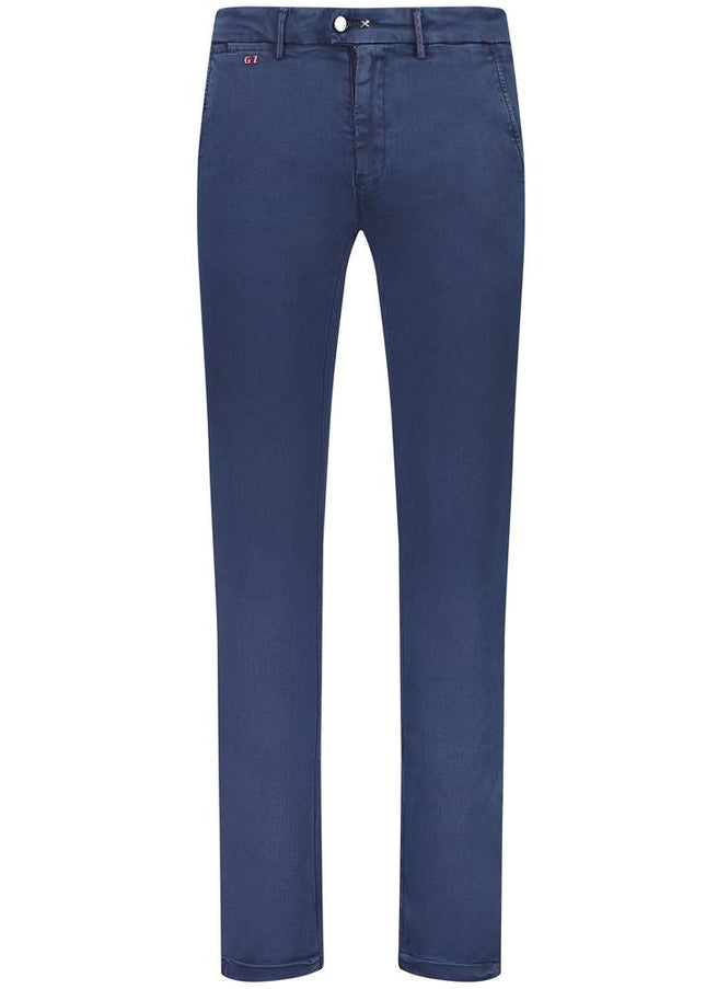 Tramarossa Blue Cotton Jeans & Pant