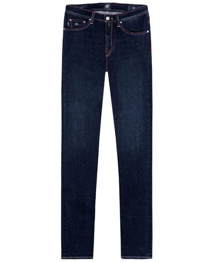 Tramarossa Blue Cotton Jeans & Pant