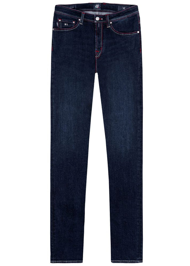 Tramarossa Blue Cotton Jeans & Pant