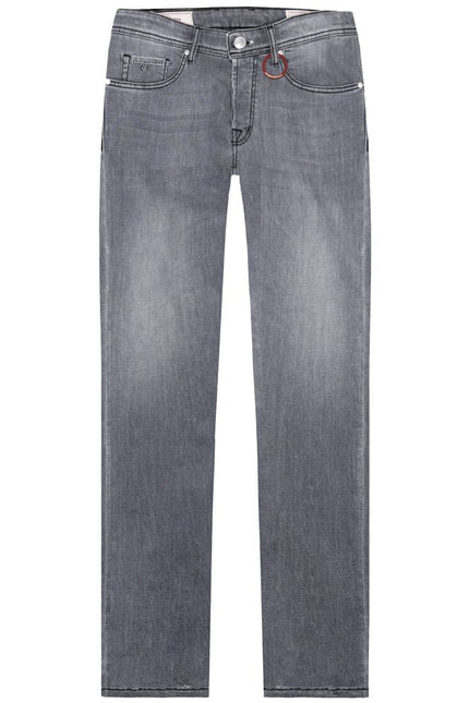 Tramarossa Blue Cotton Jeans & Pant