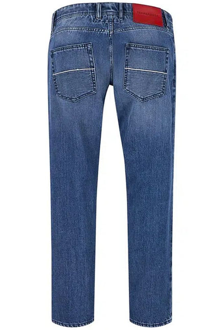 Tramarossa Blue Cotton Jeans & Pant