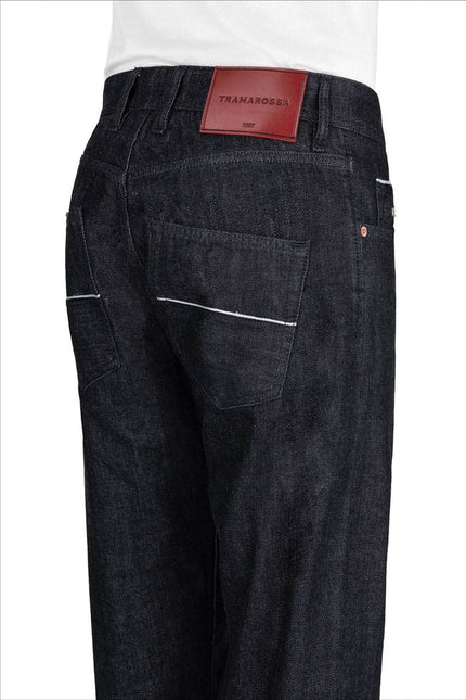 Tramarossa Blue Cotton Jeans & Pant