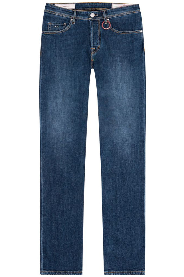 Tramarossa Blue Cotton Jeans & Pant