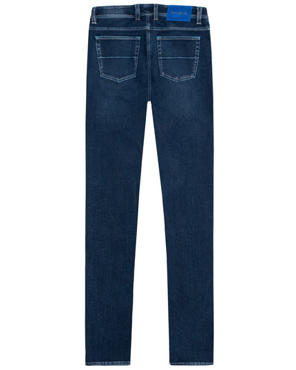 Tramarossa Blue Cotton Men's Jeans