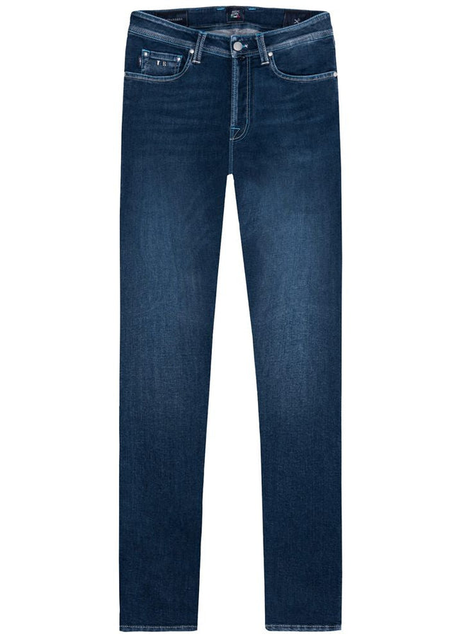 Tramarossa Blue Cotton Men's Jeans