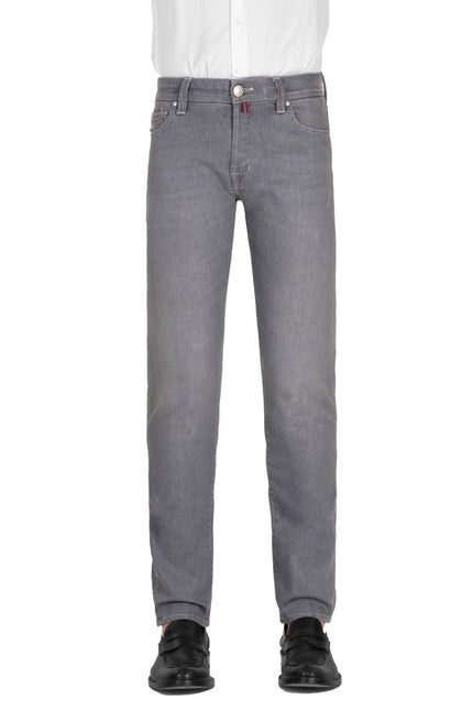 Tramarossa Gray Cotton Men's Jeans