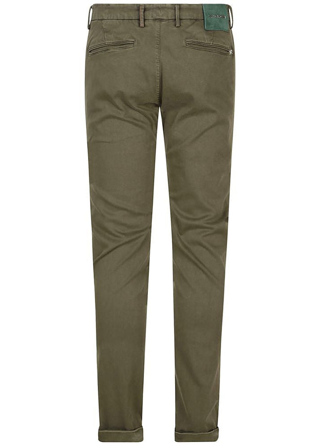 Tramarossa Green Cotton Jeans & Pant