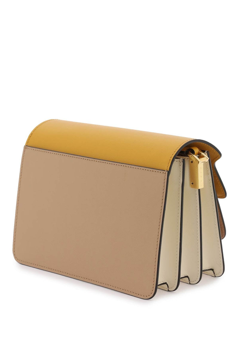 Tricolor Leather Medium Trunk Bag-women > bags > general > crossbody and shoulder bags-Marni-os-Beige-Urbanheer