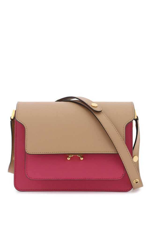 Tricolor Leather Medium Trunk Bag-women > bags > general > crossbody and shoulder bags-Marni-os-Beige-Urbanheer