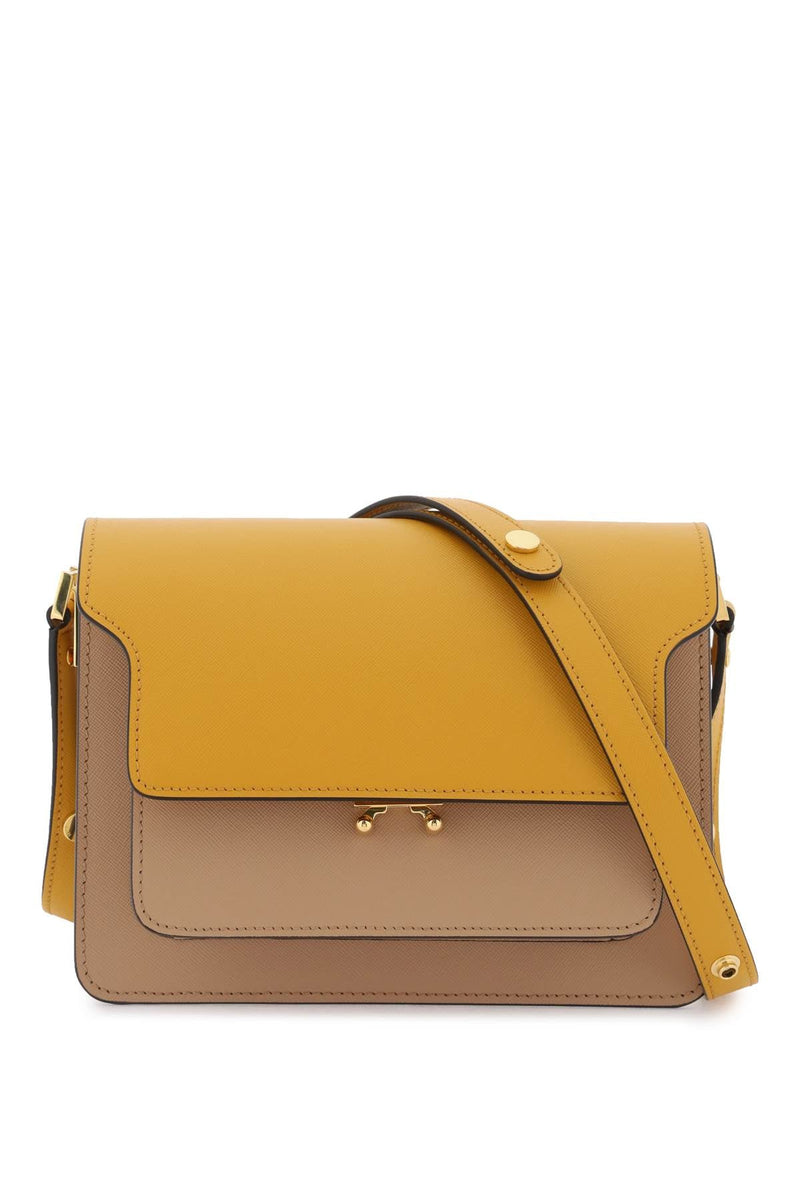 Tricolor Leather Medium Trunk Bag-women > bags > general > crossbody and shoulder bags-Marni-os-Beige-Urbanheer