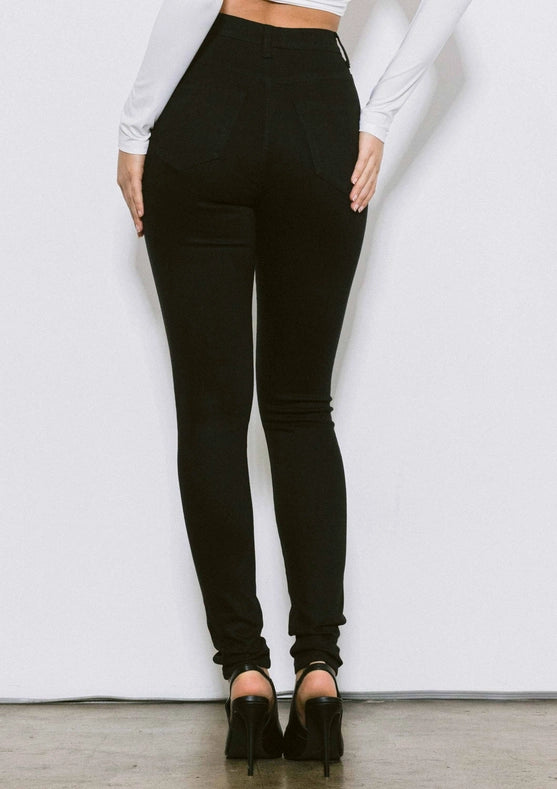 Trustfall Skinny Jeans Black