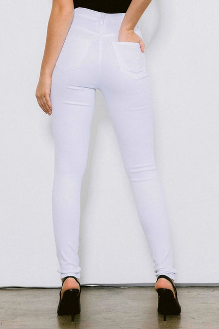 Trustfall Skinny Jeans White