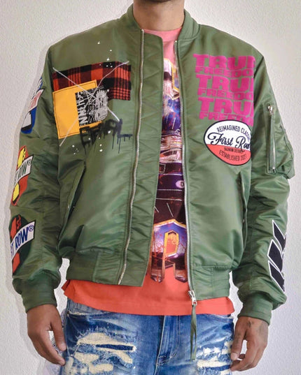 Ture Freedom Multi Patches MA-1 Jacket