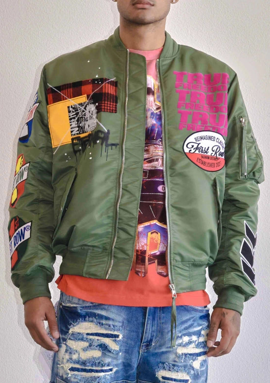 Ture Freedom Multi Patches MA-1 Jacket