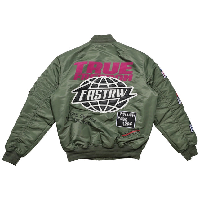 Ture Freedom Multi Patches MA-1 Jacket