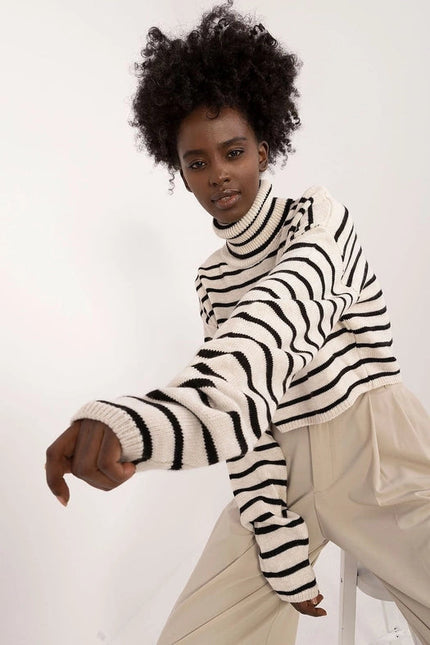 Turtleneck Badu Top Beige