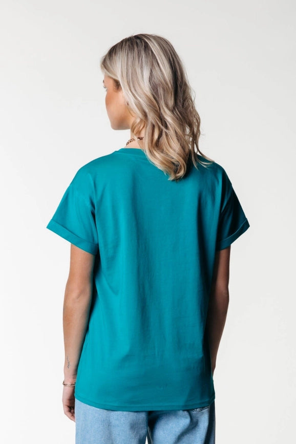 Uni Logo T-Shirt | Shady Green