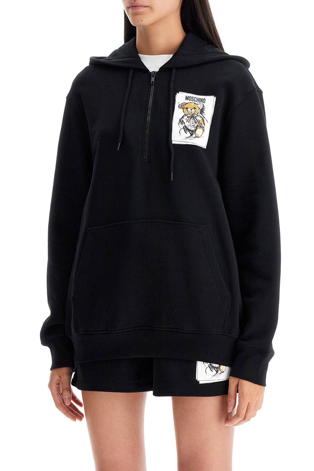 Moschino hooded teddy bear sweatshirt