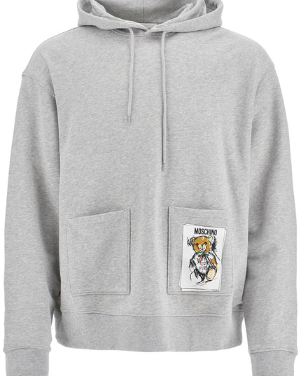 Moschino hooded teddy bear sweatshirt