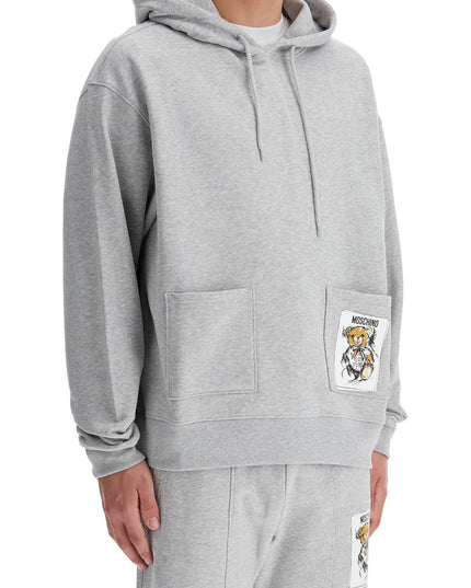 Moschino hooded teddy bear sweatshirt