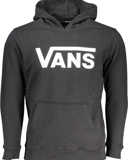 VANS BLACK SWEATSHIRT WITHOUT ZIP-0