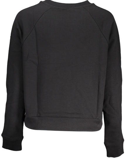 VANS BLACK WOMAN ZIPPED SWEATSHIRT-1