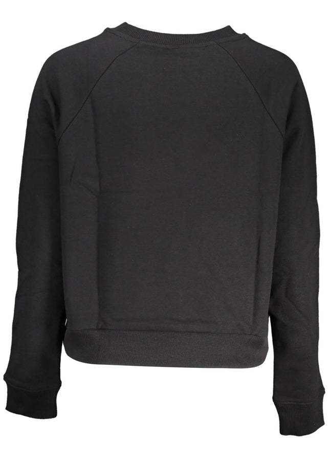 VANS BLACK WOMAN ZIPPED SWEATSHIRT-1