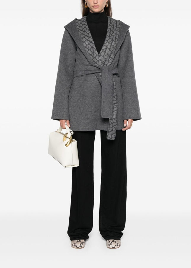 Valentino Coats Grey