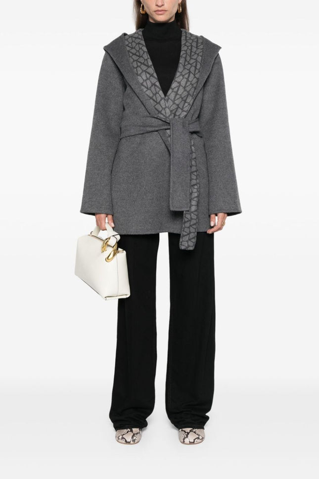 Valentino Coats Grey