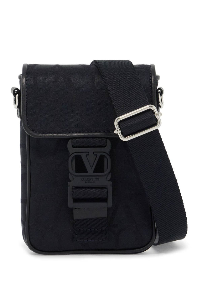 Valentino GARAVANI black iconographe mini crossbody bag - Blue