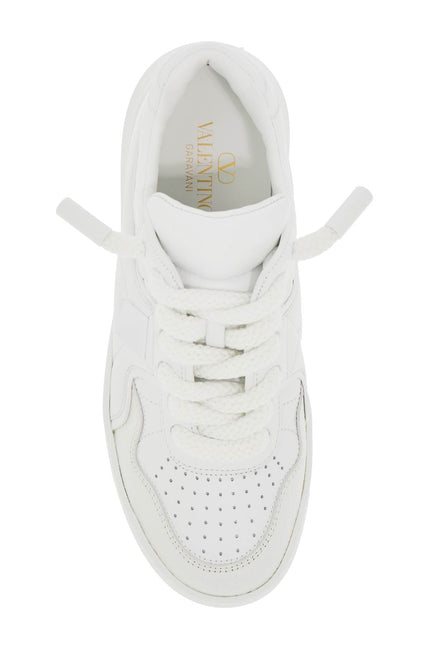 Valentino GARAVANI extra large one stud sneakers - White