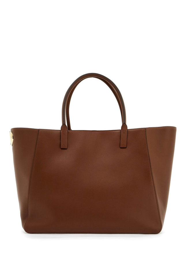 Valentino GARAVANI leather tote bag - Brown