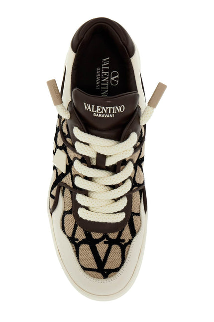 Valentino GARAVANI one stud xl low-top sneakers - Brown