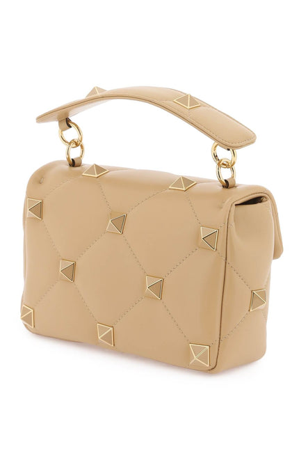 Valentino GARAVANI roman stud the shoulder bag medium - Beige