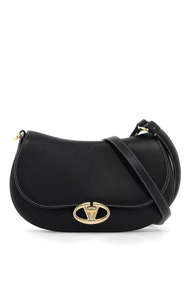 Valentino GARAVANI small ohval shoulder bag - Black