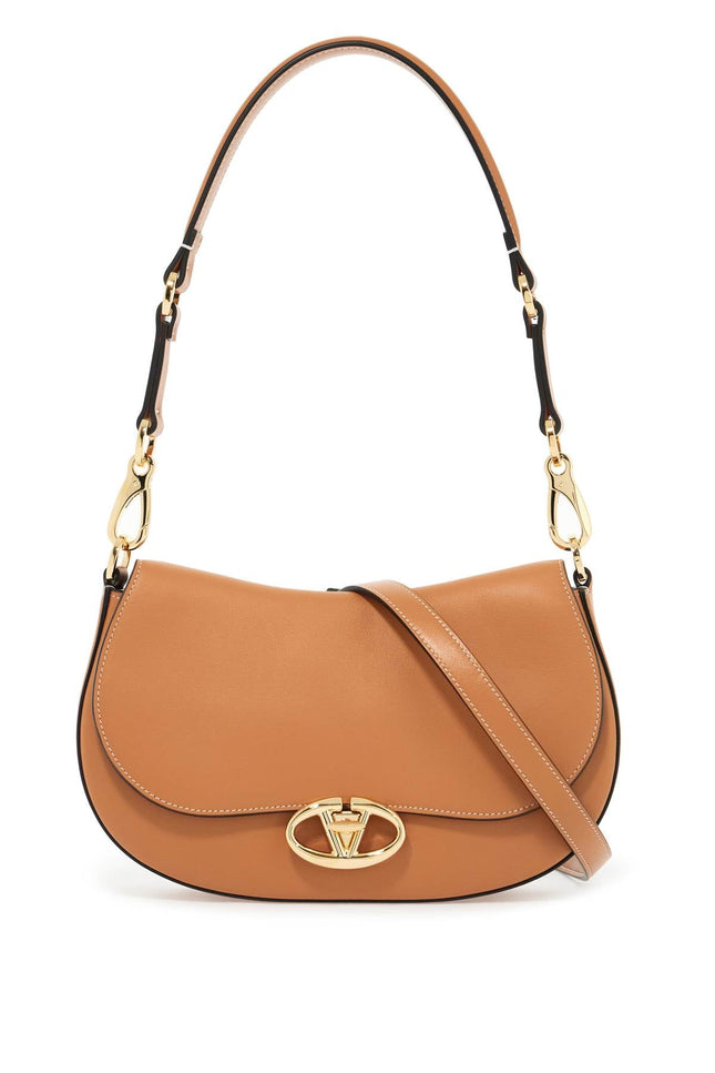 Valentino GARAVANI small ohval shoulder bag - Brown