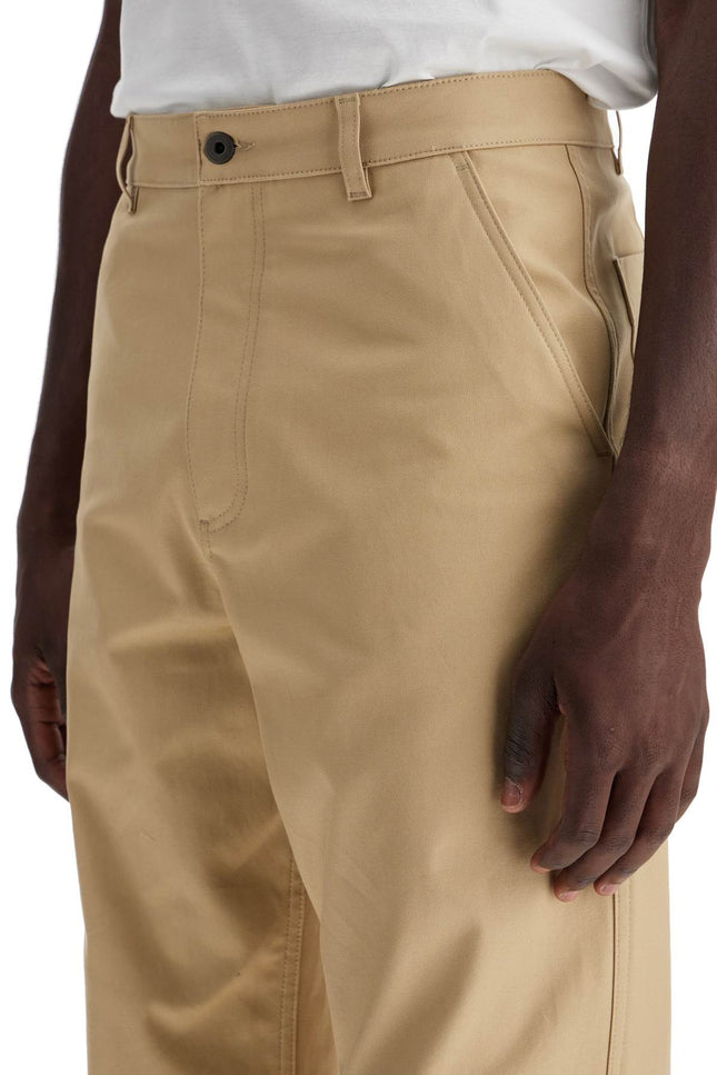 Valentino GARAVANI stretch canvas cargo pants for men. - Beige