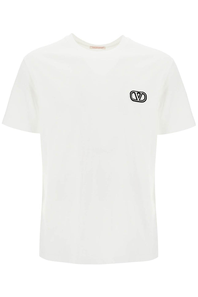 Valentino GARAVANI t-shirt with vlogo signature patch - White