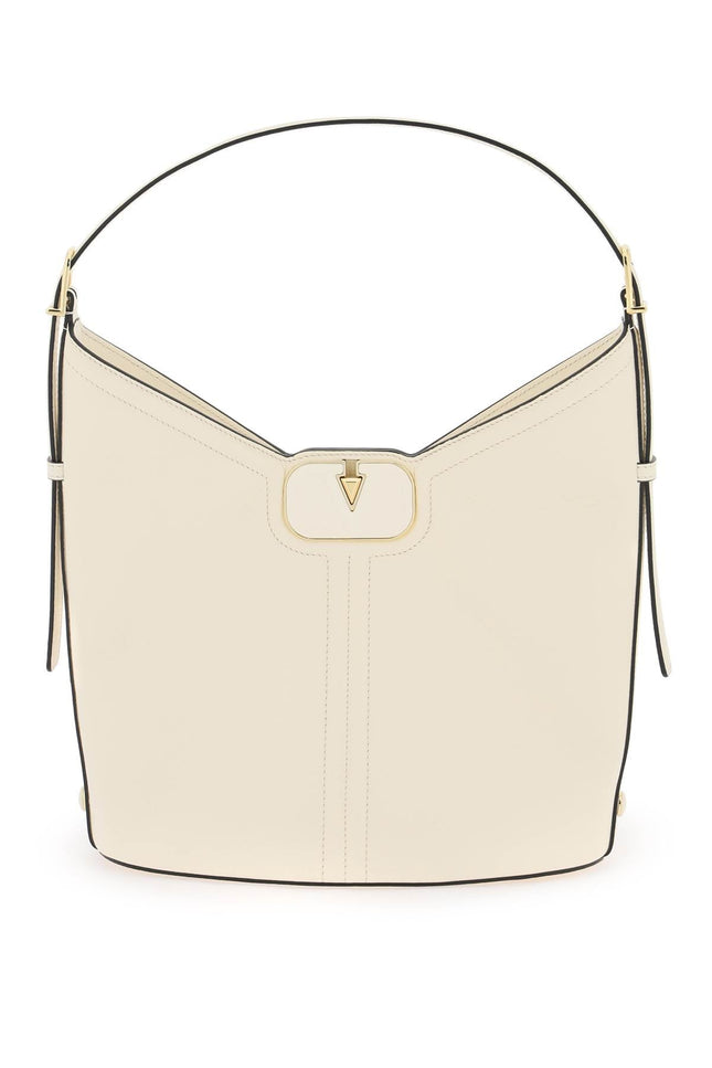 Valentino GARAVANI vlogo leather hobo bag - White