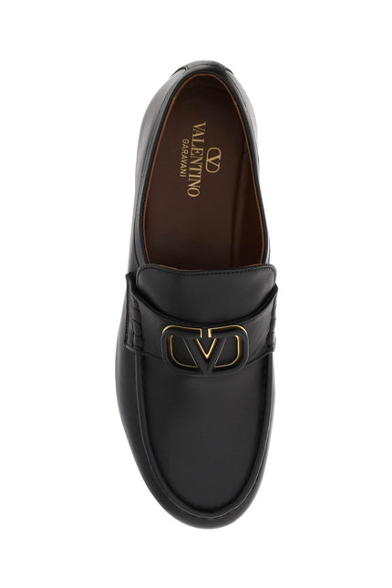 Valentino GARAVANI vlogo signature calfskin nappa - Black