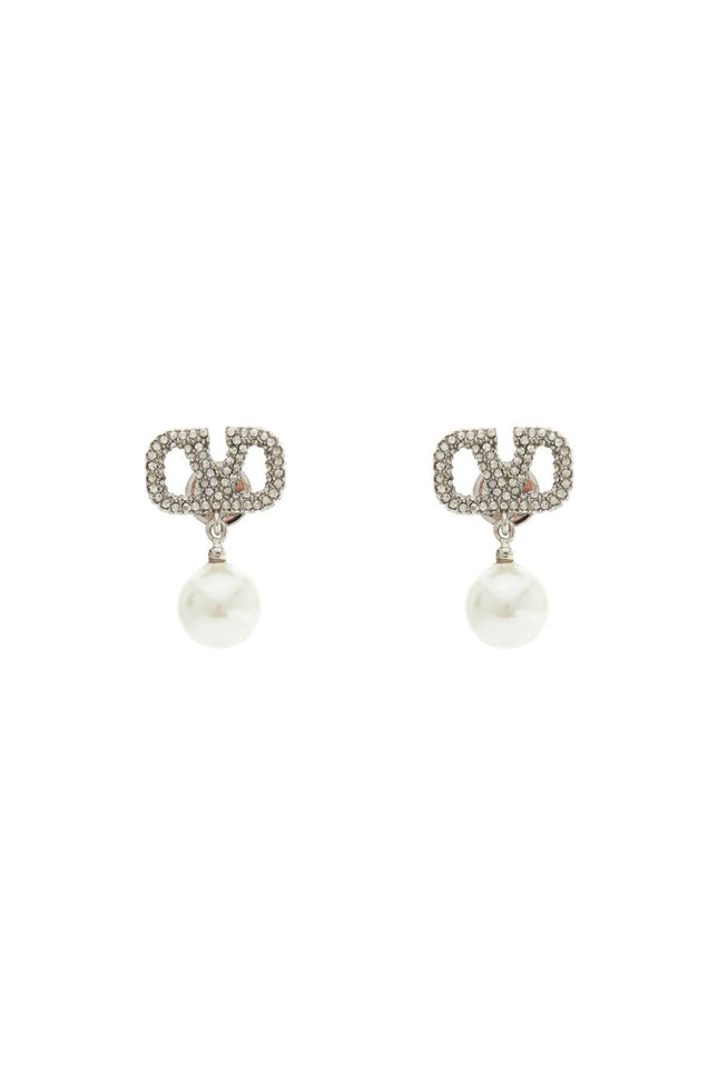 Valentino GARAVANI vlogo signature earrings with swarovski®