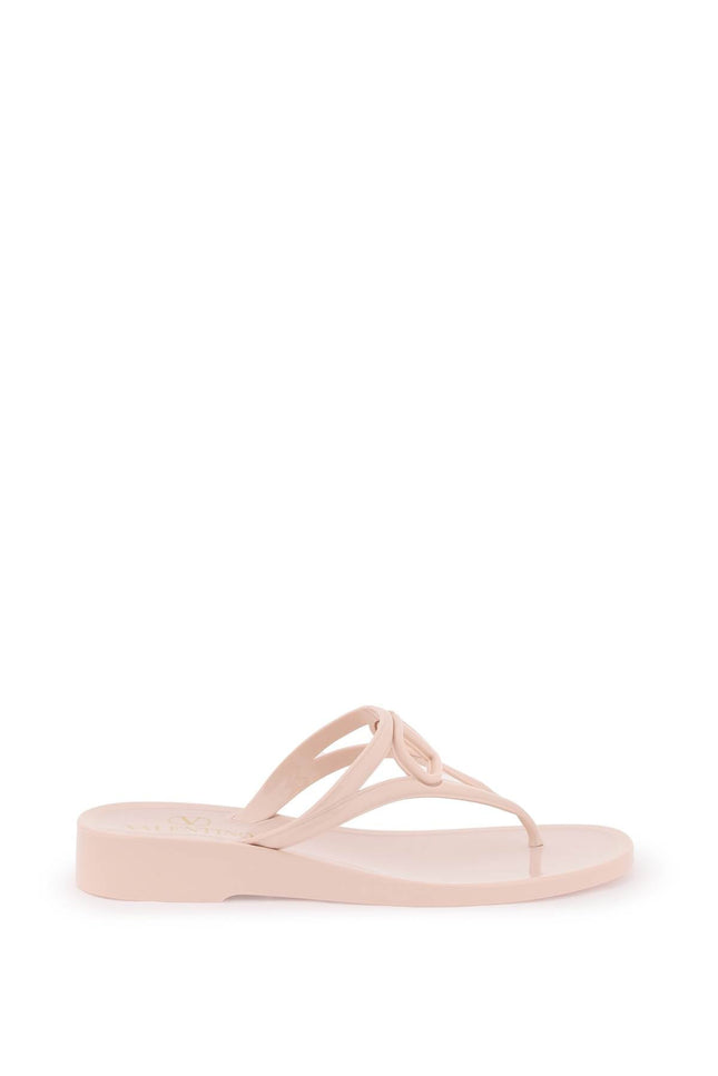 Valentino GARAVANI vlogo signature thong sandals - Pink