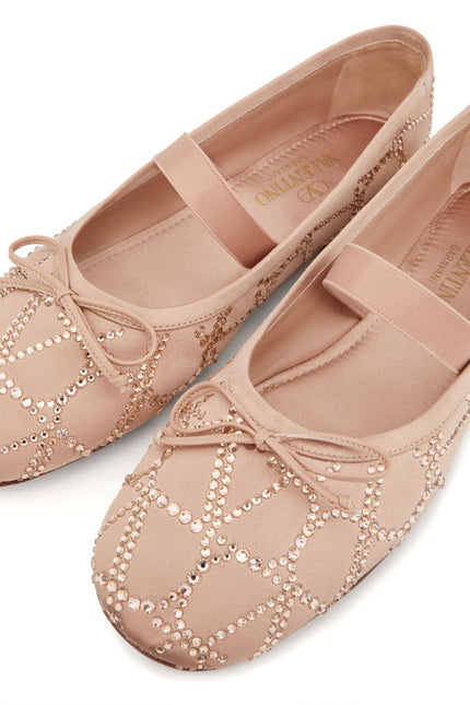 Valentino Garavani Flat shoes Golden