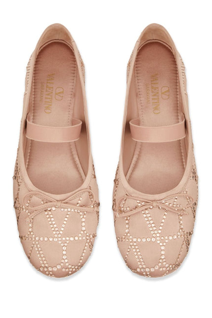 Valentino Garavani Flat shoes Golden