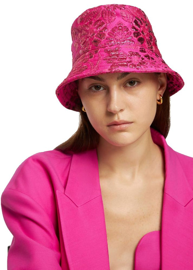 Valentino Garavani Fuchsia Polyester Hat